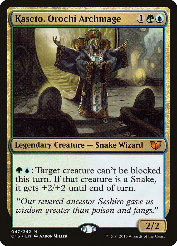 Kaseto, Orochi Archmage [C15 - 47]