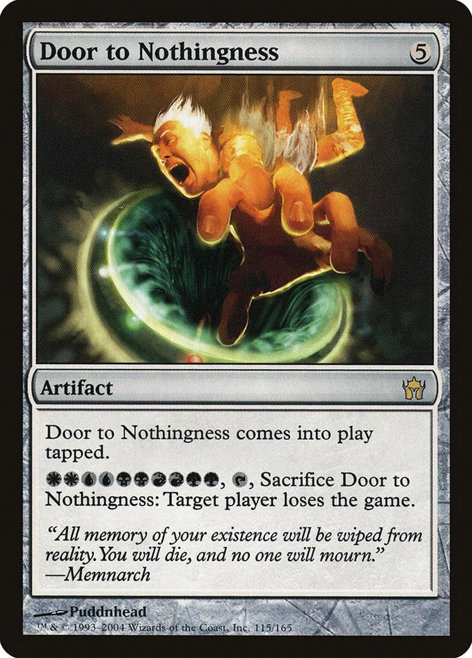 Door to Nothingness [5DN - 115]