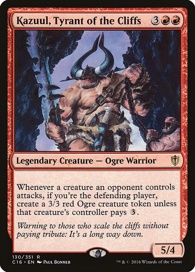 Kazuul, Tyrant of the Cliffs [C16 - 130]