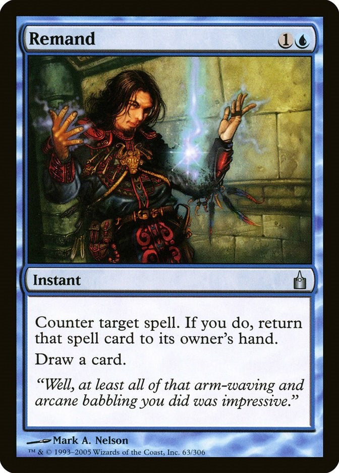 Remand [RAV - 63]