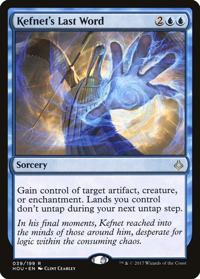 Kefnet's Last Word [HOU - 39]