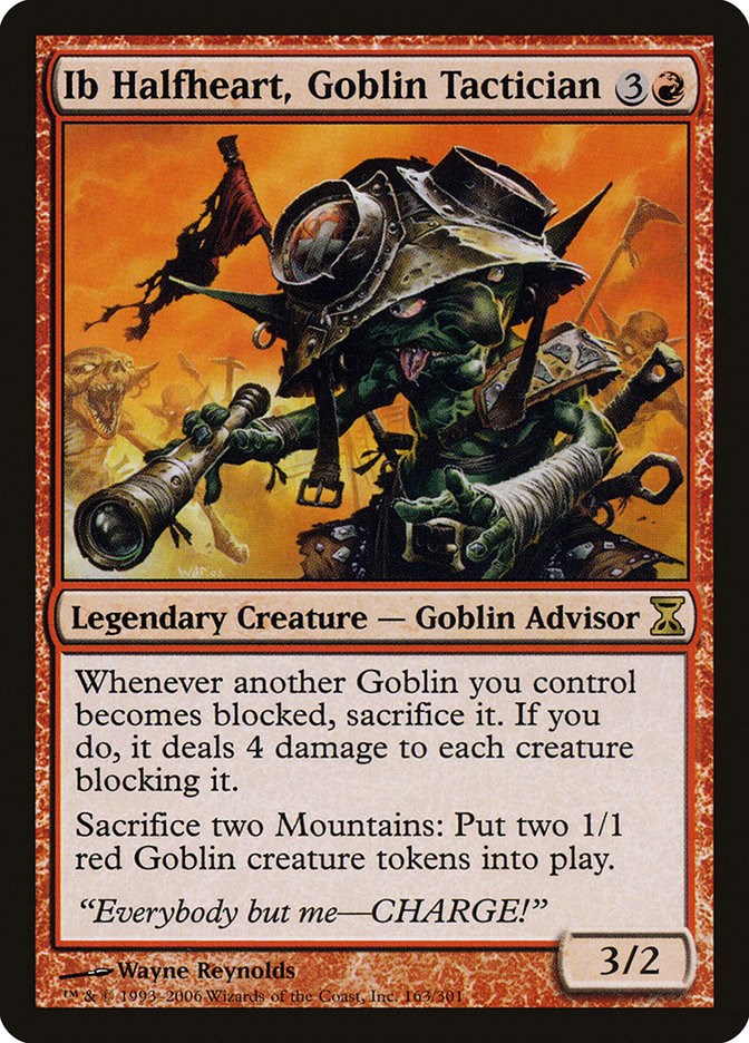 Ib Halfheart, Goblin Tactician [TSP - 163]
