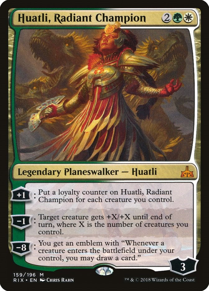 Huatli, Radiant Champion [RIX - 159]