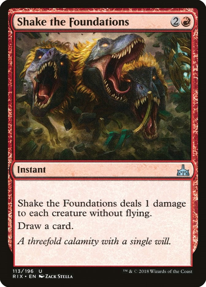 Shake the Foundations [RIX - 113]