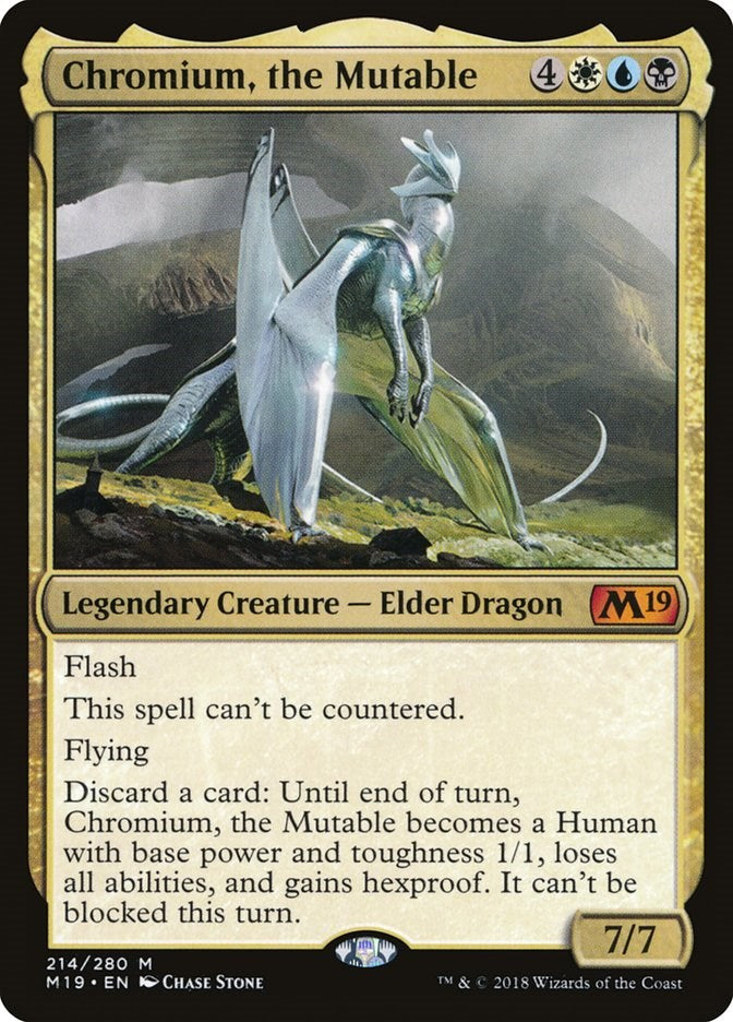 Chromium, the Mutable [M19 - 214]