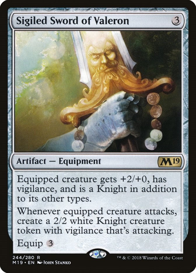 Sigiled Sword of Valeron [M19 - 244]