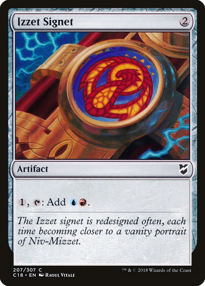 Izzet Signet [C18 - 207]