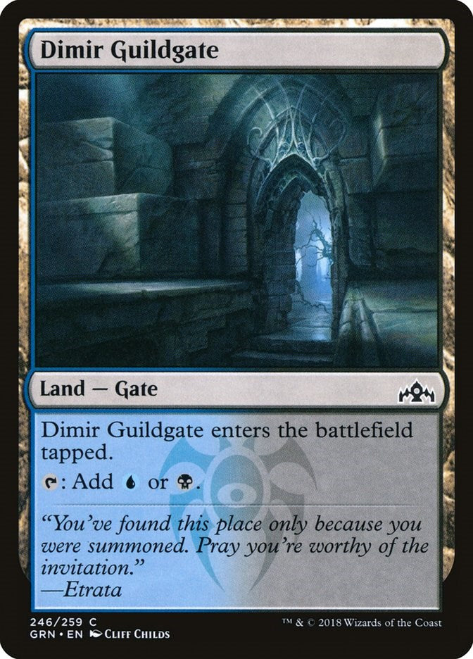 Dimir Guildgate (246) [GRN]