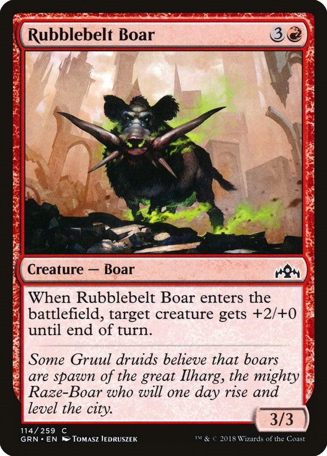 Rubblebelt Boar [GRN - 114]