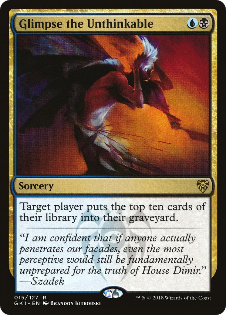 Glimpse the Unthinkable [GR1 - 15]