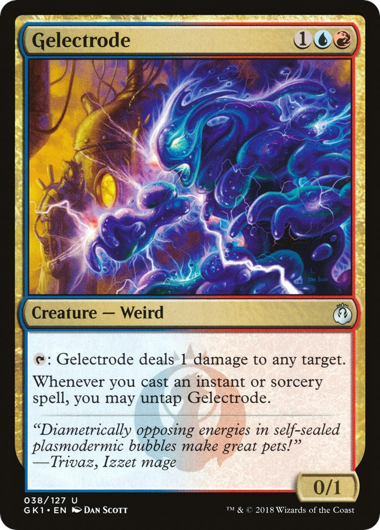 Gelectrode [GR1 - 38]