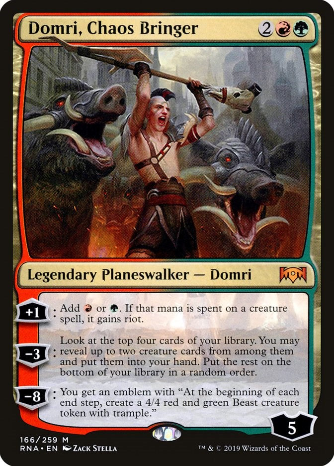 Domri, Chaos Bringer [RNA - 166]