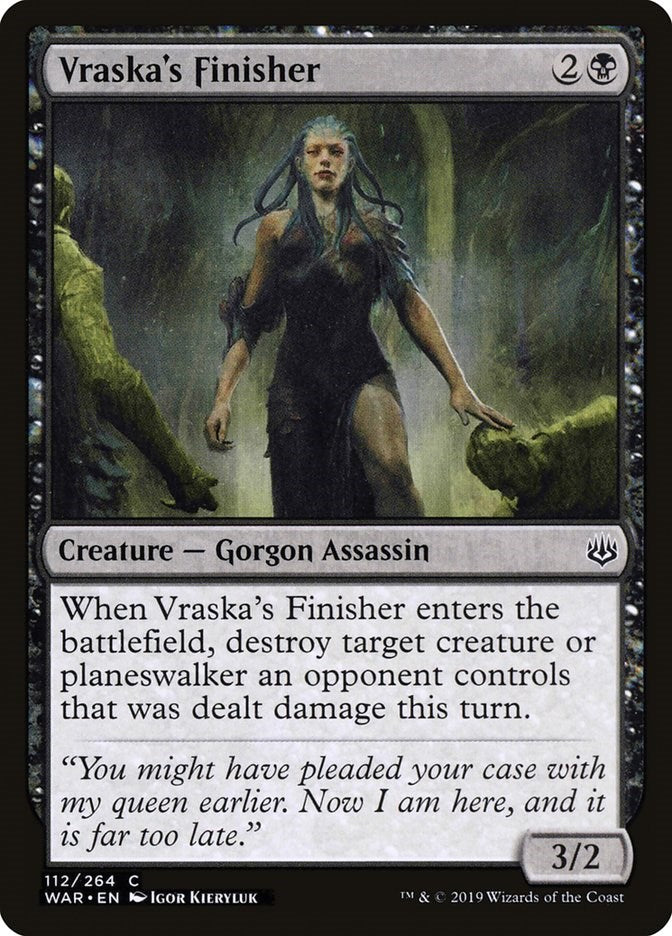 Vraska's Finisher [WAR - 112]