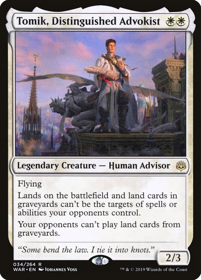 Tomik, Distinguished Advokist [WAR - 34]