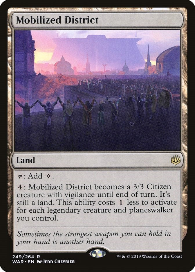 Mobilized District [WAR - 249]