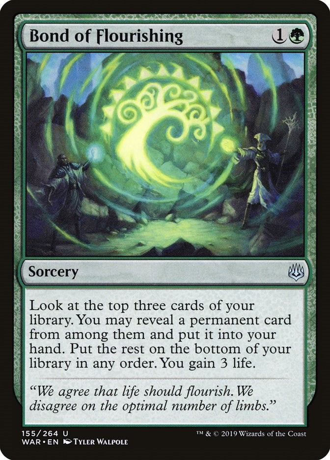 Bond of Flourishing [WAR - 155]
