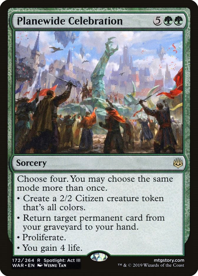 Planewide Celebration [WAR - 172]