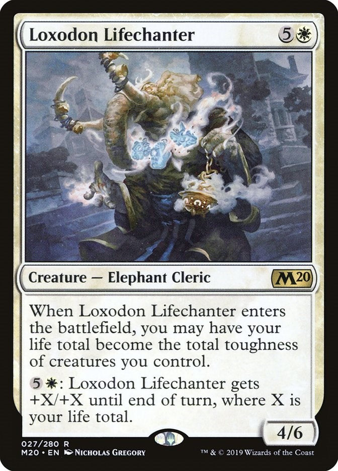 Loxodon Lifechanter [M20 - 27]