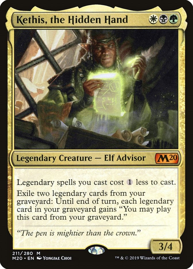 Kethis, the Hidden Hand [M20 - 211]