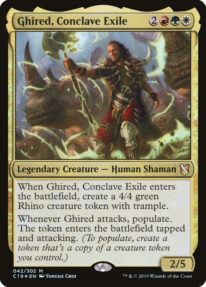 Ghired, Conclave Exile [C19 - 42]