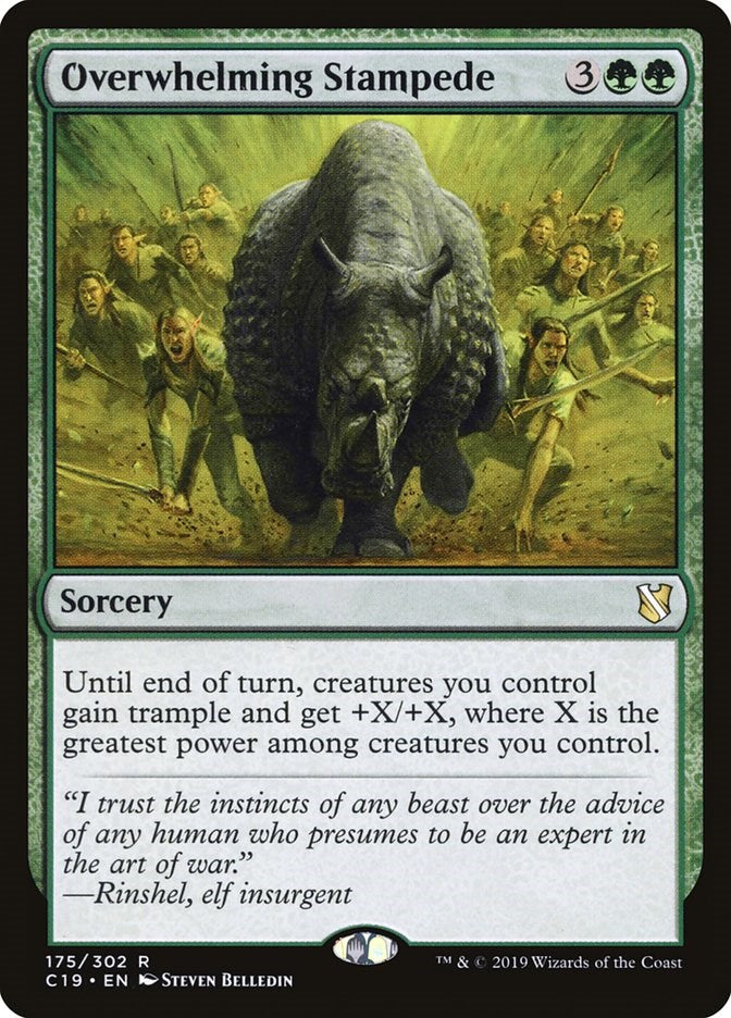 Overwhelming Stampede [C19 - 175]