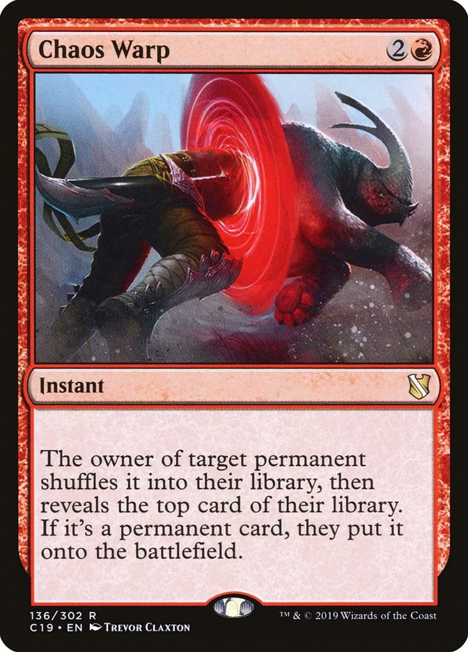 Chaos Warp [C19 - 136]