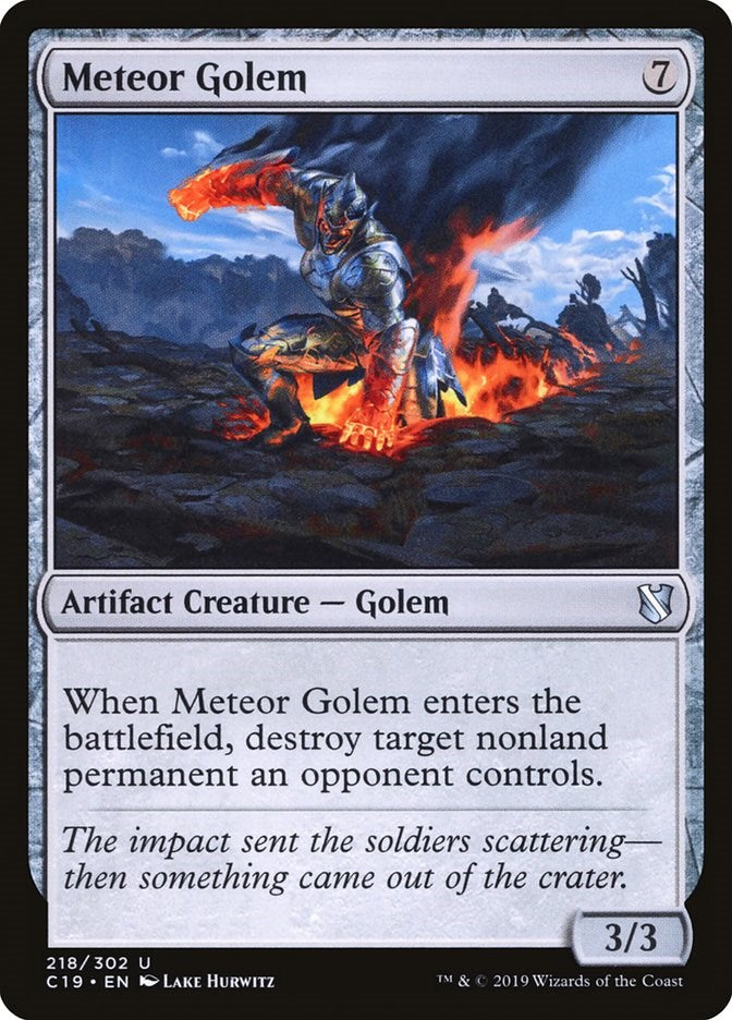 Meteor Golem [C19 - 218]