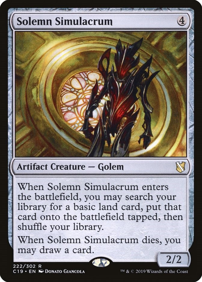 Solemn Simulacrum [C19 - 222]