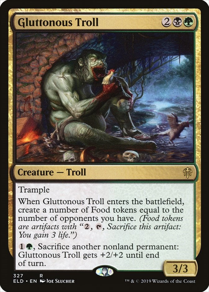 Gluttonous Troll [ELD - 327]