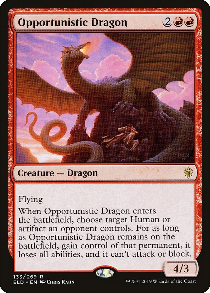 Opportunistic Dragon [ELD - 133]