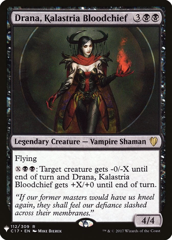 Drana, Kalastria Bloodchief [LIST - 112/309]