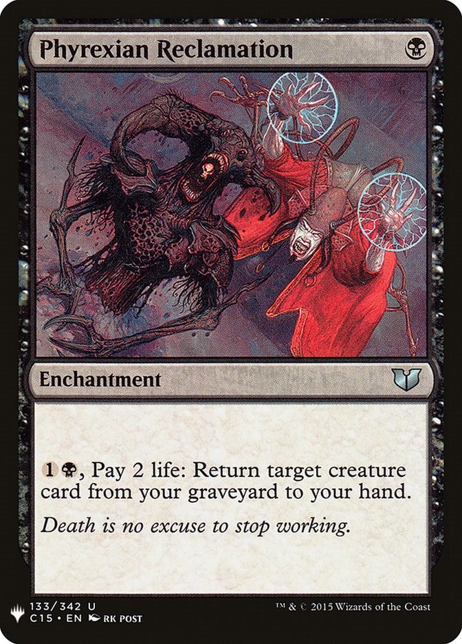 Phyrexian Reclamation [LIST - 133]
