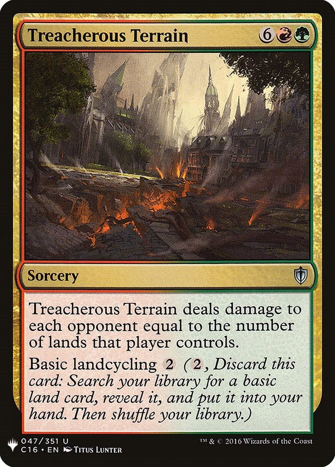 Treacherous Terrain [LIST - 047/351]