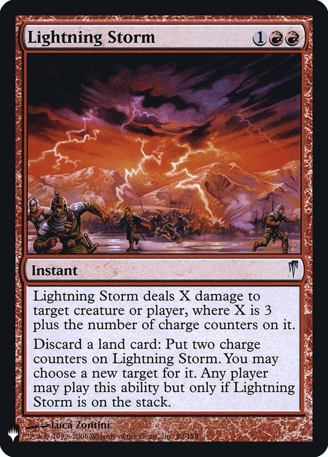 Lightning Storm [LIST - 89]
