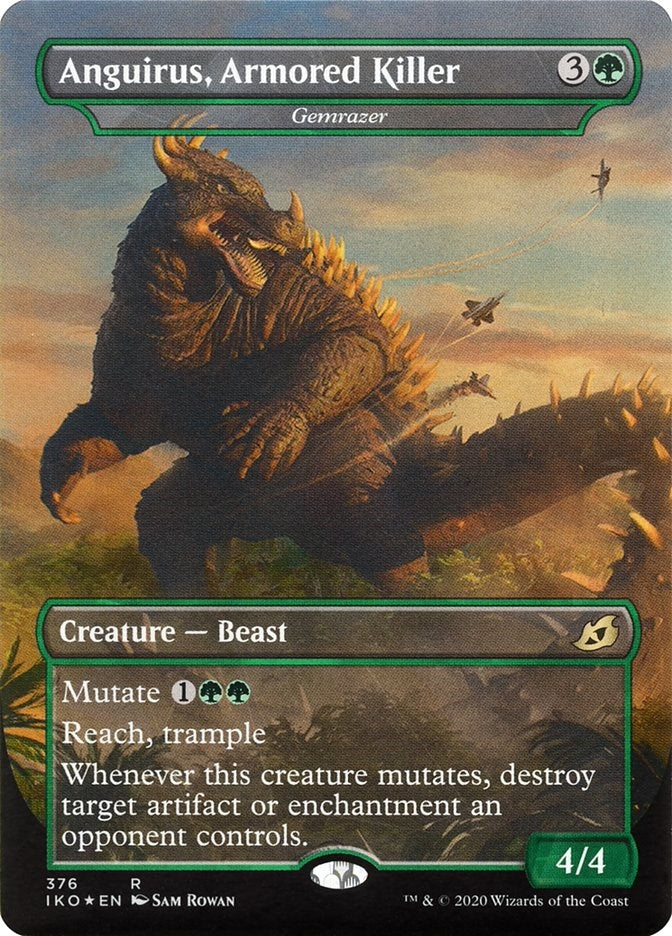 Anguirus, Armored Killer - Gemrazer [IKO - 376]