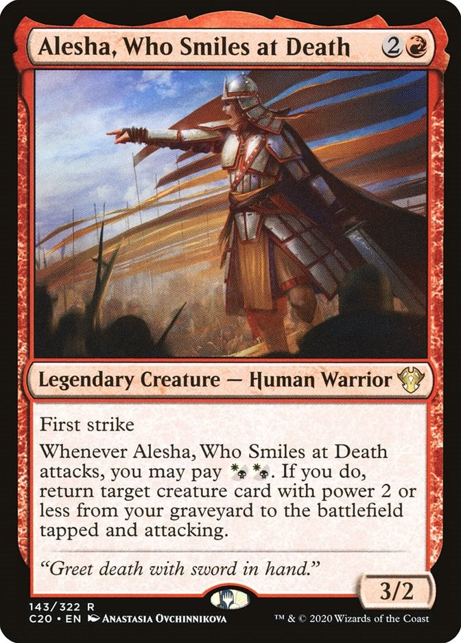 Alesha, Who Smiles at Death [C20 - 143]