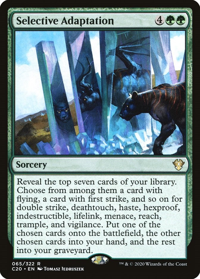 Selective Adaptation [C20 - 65]