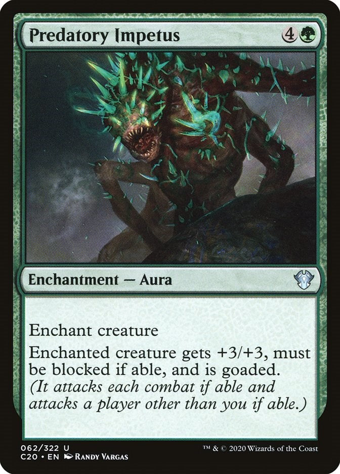 Predatory Impetus [C20 - 62]