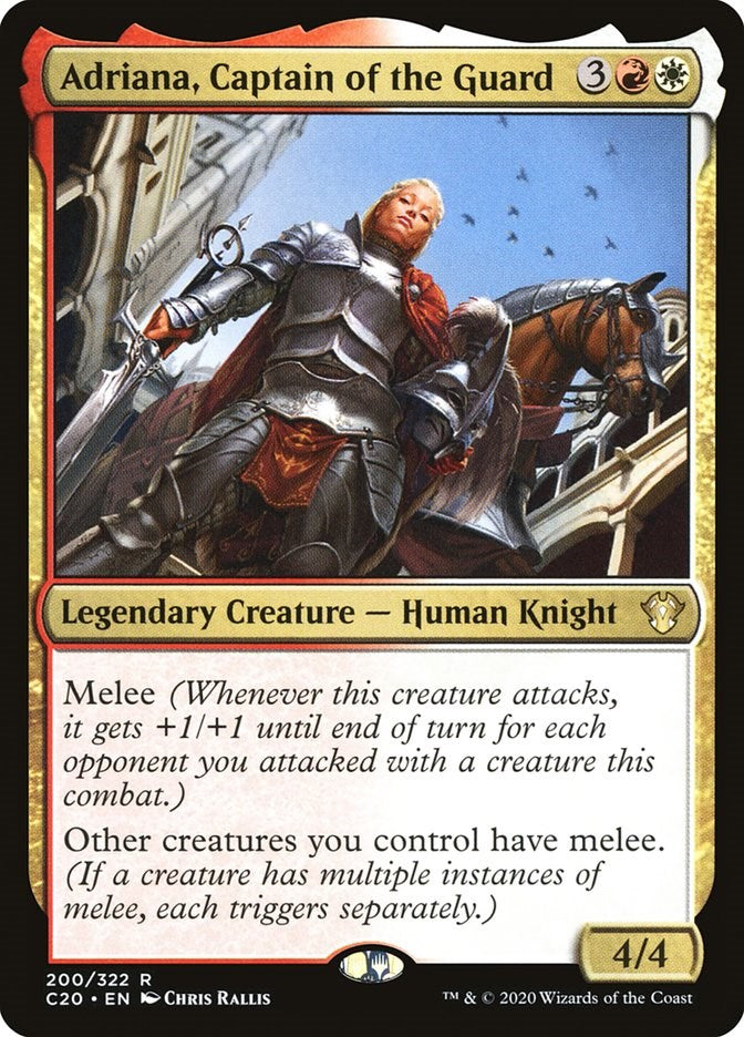 Adriana, Captain of the Guard [C20 - 200]