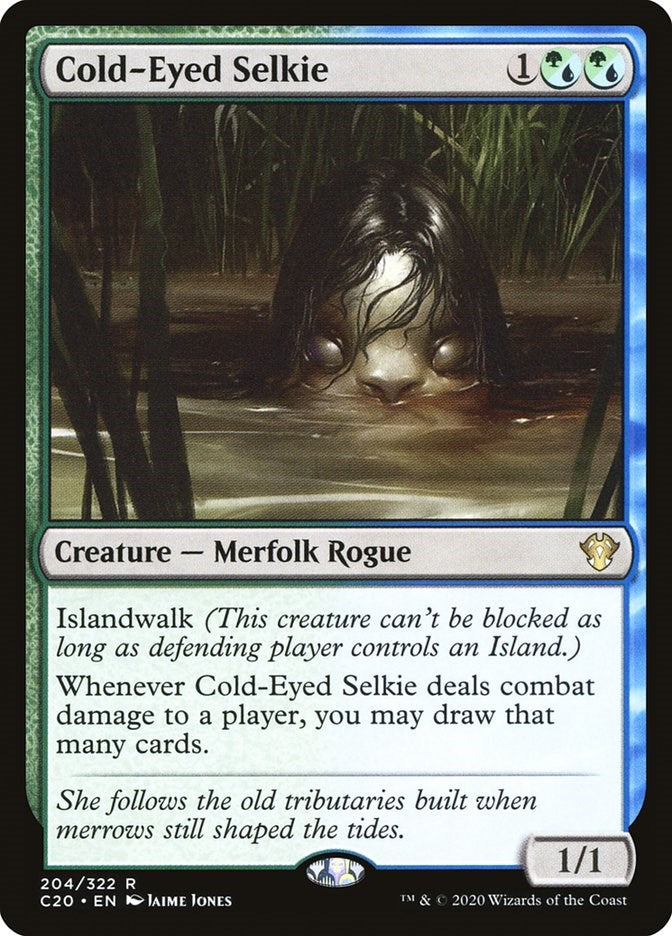 Cold-Eyed Selkie [C20 - 204]