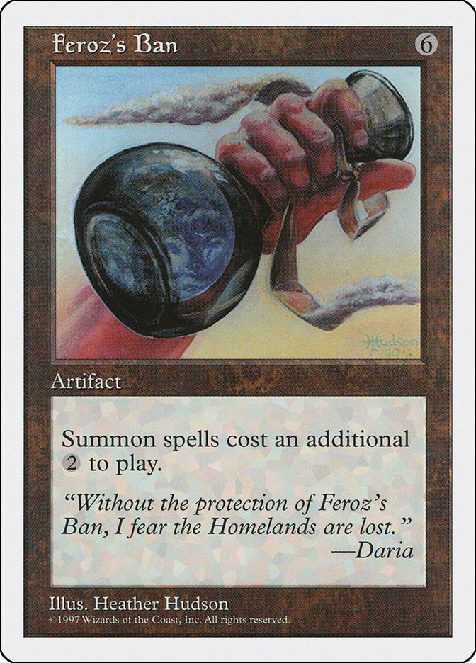 Feroz's Ban [5ED - 370]