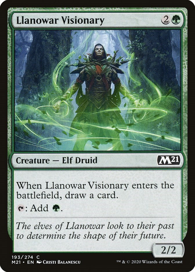 Llanowar Visionary [M21 - 193]