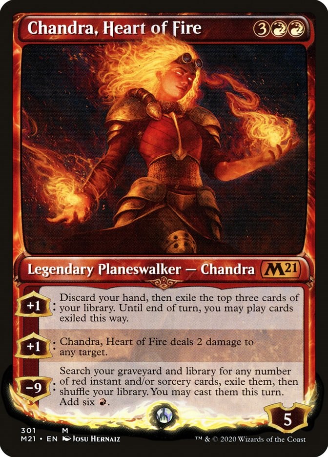 Chandra, Heart of Fire (Showcase) [M21 - 301]