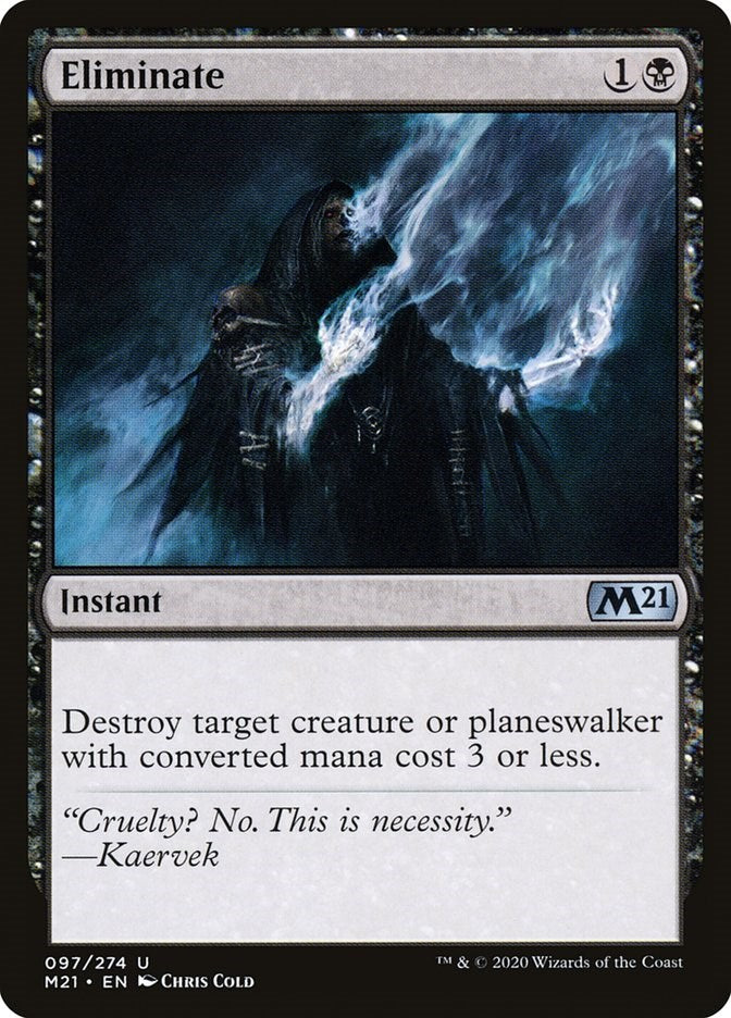 Eliminate [M21 - 97]