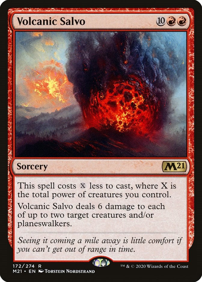 Volcanic Salvo [M21 - 172]