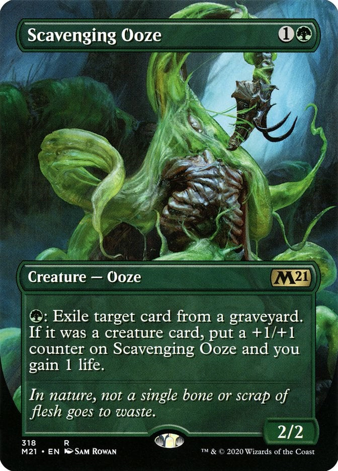 Scavenging Ooze (Alternate Art) [M21 - 318]