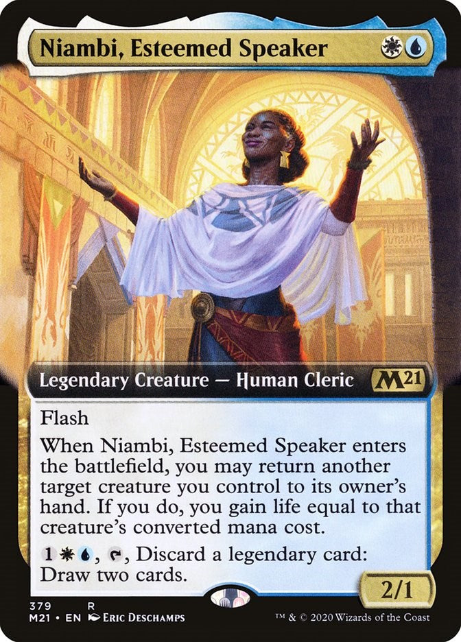 Niambi, Esteemed Speaker (Extended Art) [M21 - 379]