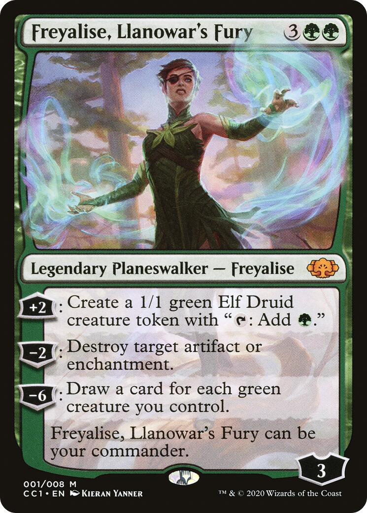 Freyalise, Llanowar's Fury [CC1 - 1]