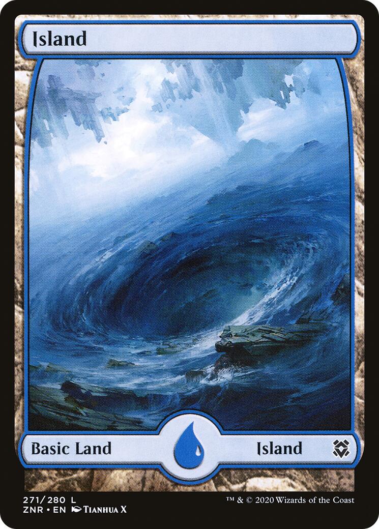 Island (271) - Full Art [ZNR]