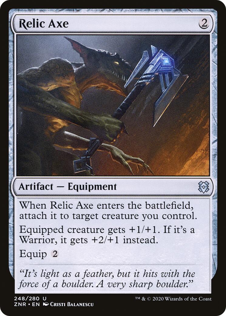 Relic Axe [ZNR - 248]